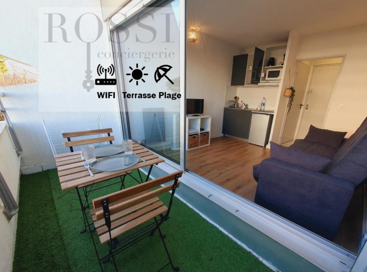 Suite Thalassa 1Ere Ligne Plages Du Couchant Wifi - Rossiconciergerie - Linge Inclus La Grande Motte Dış mekan fotoğraf